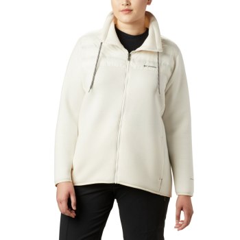 Columbia Ženske Jakne - Northern Comfort Hybrid Plus Size Krem | YGUZ-35429
